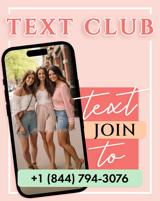 Text Club - Text "Join" to +1 (844) 794-3076
