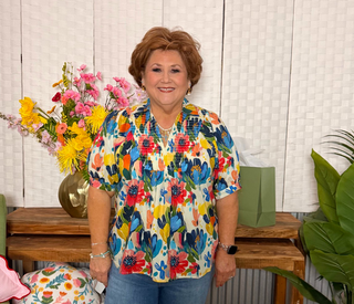 Entro Floral Top