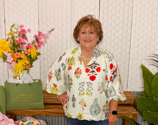 Umgee Floral Boho Blouse