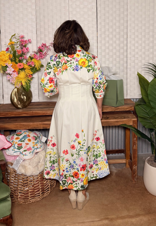 The Garden Soirée Shirt Dress