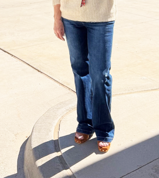 Risen TC High Rise Straight Jeans