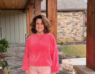 Taffy Pink Chenille Sweater