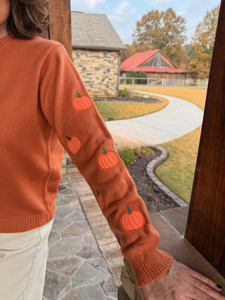 SoMe Pumpkin Shine Sweater