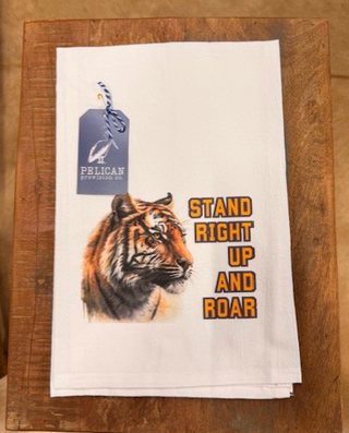 Pelican Roar Tiger Kitchen Towel