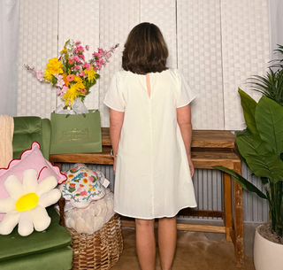 She & Sky Double Bow Statement Dress